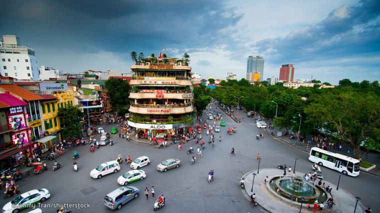 Dong Van, Vietnã - 1 De Dezembro De 2018 : Casas De Arquitetura De
